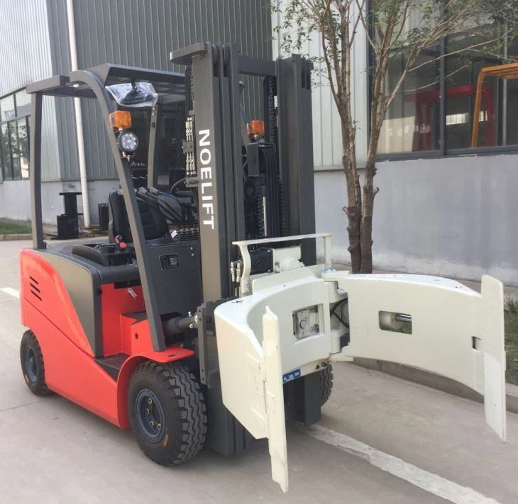 Electric Forklift with Triplex Masts