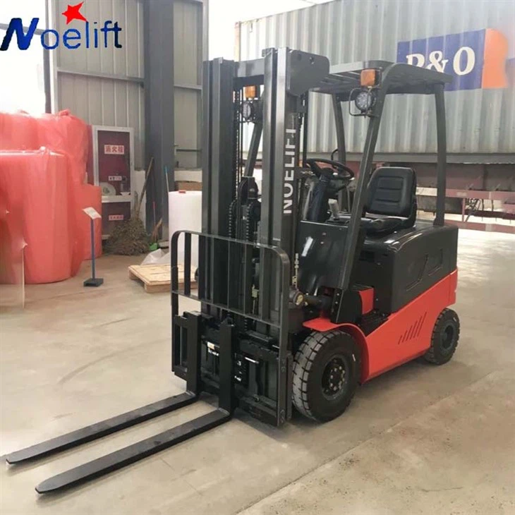 4 Wheel Electric Forklift Lifting 3-5m
