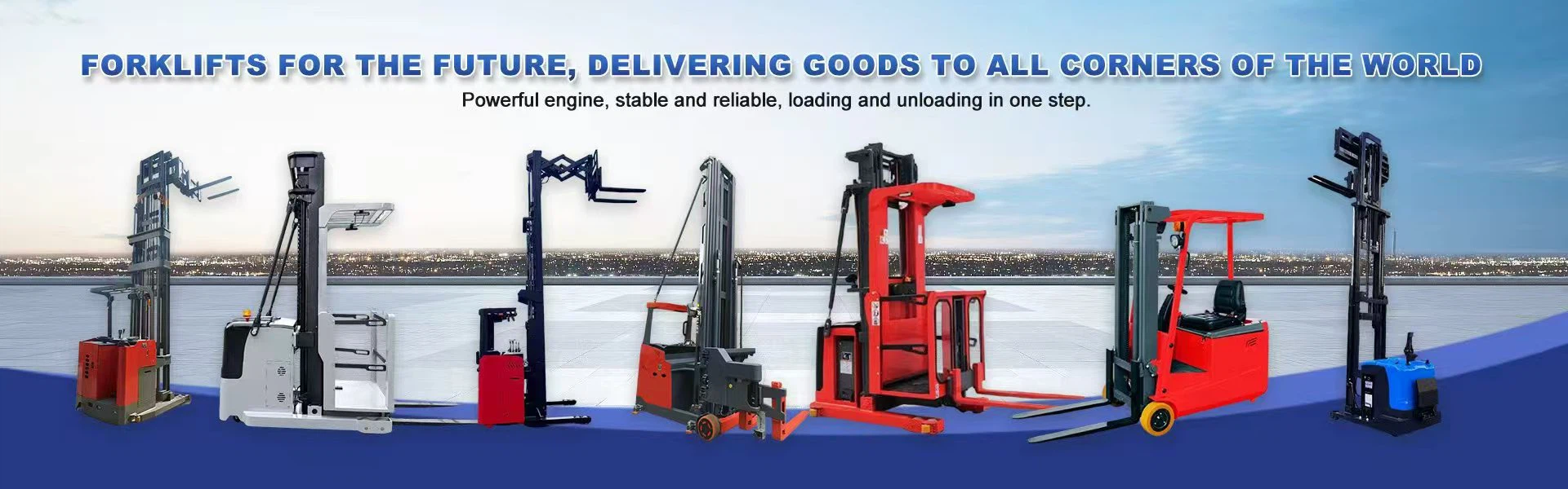 Noelift electric forklift banner